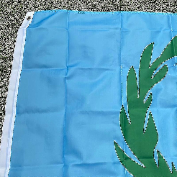 Aerlxemrbrae Lippu 90*150cm Eritrean historiallinen lippu 1952-1961 Eritrean kansallisliput ja -bannerit sisustukseen[D]