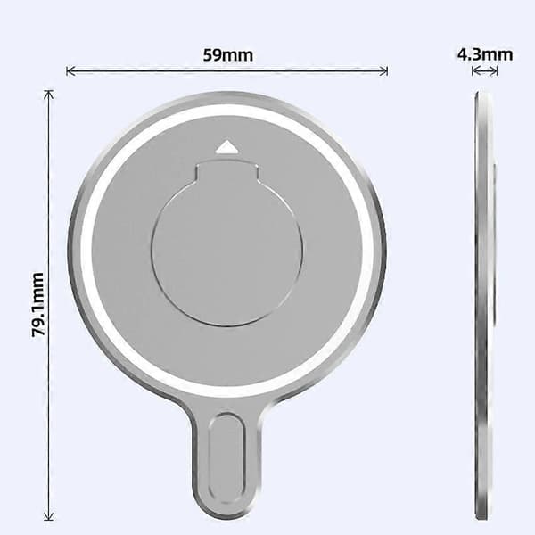 Gimbaalin puhelinpidike Magsafe magneettipohjalla, lisätarvikkeet DJI OSMO Mobile 4SE/5/6[D]