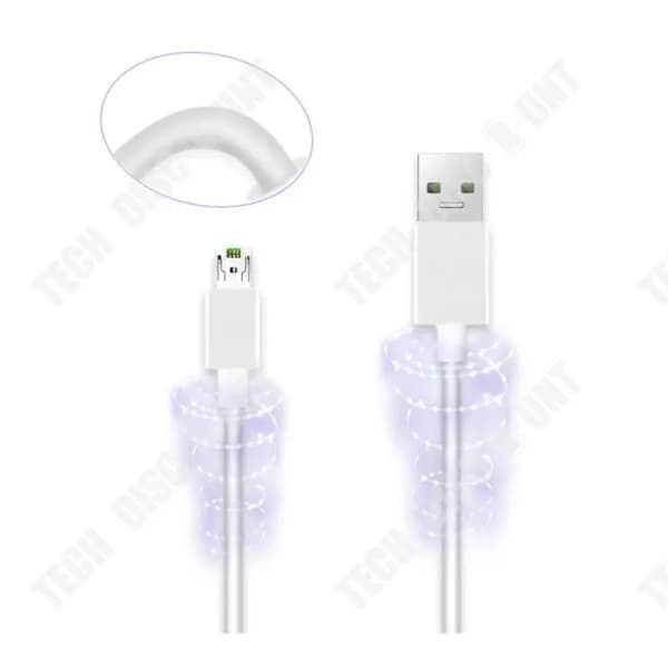 OPPO USB-C Kabel 1 Meter Hurtig Opladning VOOC 4A Hvid[D]