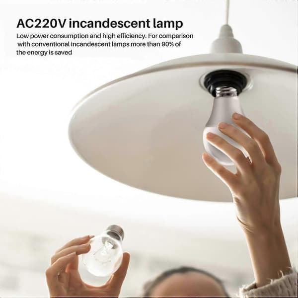 5 Stycken E27 0.5w Ac220v Vit Glödlampa Dekorationslampa[D]