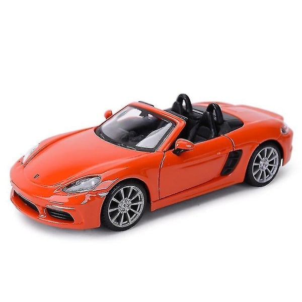 1:24 718 Porsche Boxster Sportbil Statisk Gjutna Bilar Ible Bil Leksaker [kk]