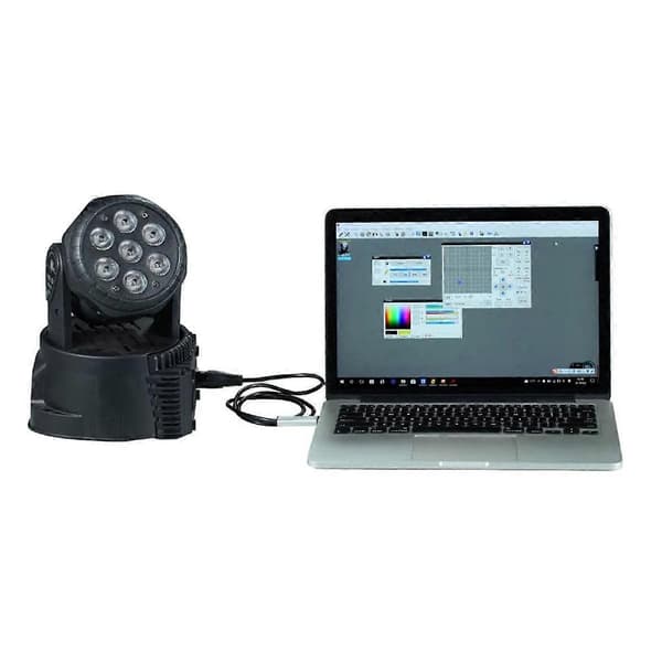 USB til Interface Adapter Kabel til Scene Disco Moving Light Computer PC DMX512 Controller Signal Konvertering[D] Black