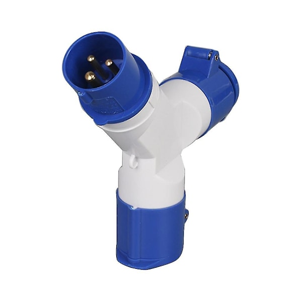 16A Campingvogn Caravan Enkelt til 2/3 Vejs Elektrisk Tilslutning Splitter Adapter