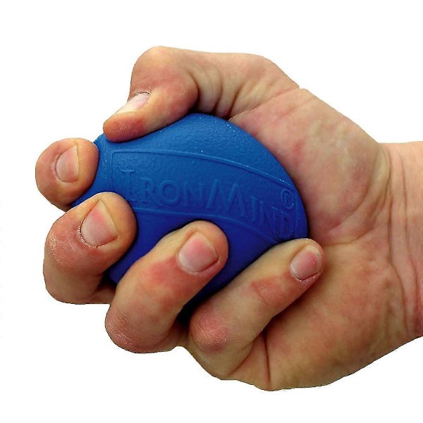 Äggformad Handtränare -[D] Blue 4"