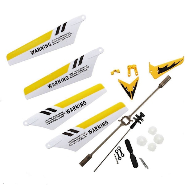 Reservedele til S107 / S107G RC Helikopter, Blades, Forbindelsesbeslag, Indre Aksel - Gul