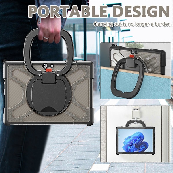 TPU + PC-etui for MicroSoft Surface Go 1 / 2 / 3