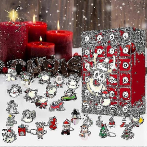 Julekalender 2025 Jule nedtælling 24 dages overraskelse blind box[D]