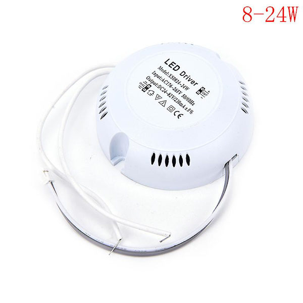 LED-drivrutin 8-24w Hög effektivitet Strömförsörjning Ac 176v~265v För Taklampa Ny one size