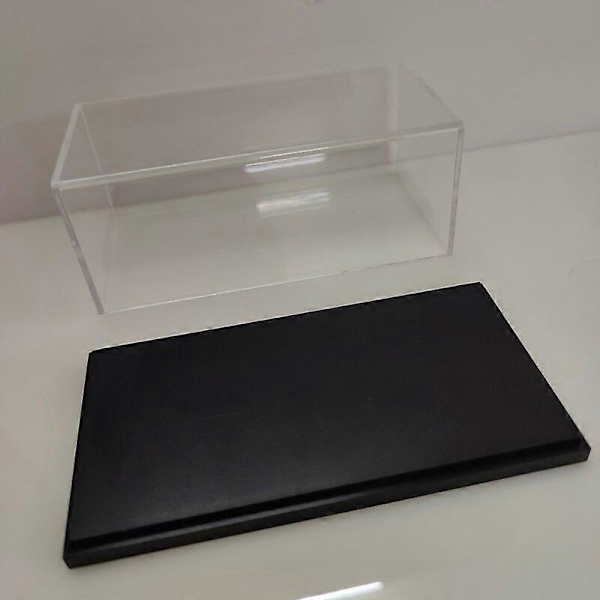 Skala 1:43 1:64 Akryl Hårt Omslag Fodral Display Box för Spark Minichamps F1 Bilmodell Formel 1 Miniatyrleksak Leksaksbilar[D] CASE ONLY NO CAR