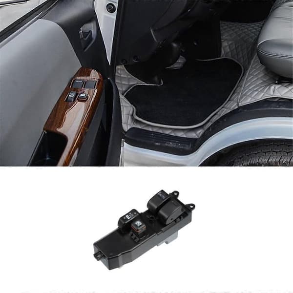 Bil Elektrisk Vindusbryter Erstatning 84820-26211 for 2006-2014 Tilbehør[D] Black