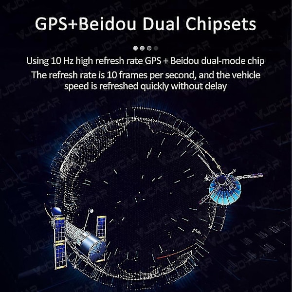 Senaste GPS HUD Digital Hastighetsmätare Plug & Play Alla Bilar Stor Font Kmh Mph Biltillbehör