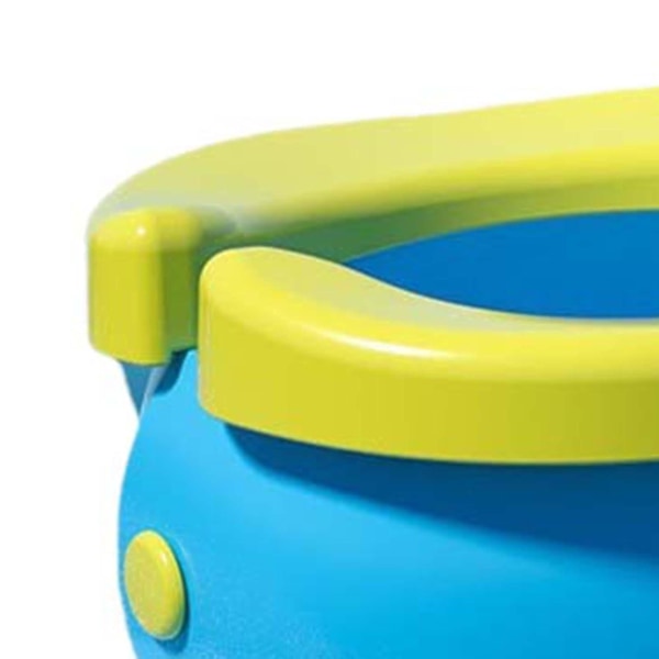 Bärbar Pottstol för Barn Lätt att Rengöra Återanvändbar Resetoalett för Båt Picknick Husbil Grön[D] Blue 22cmx20cmx10cm