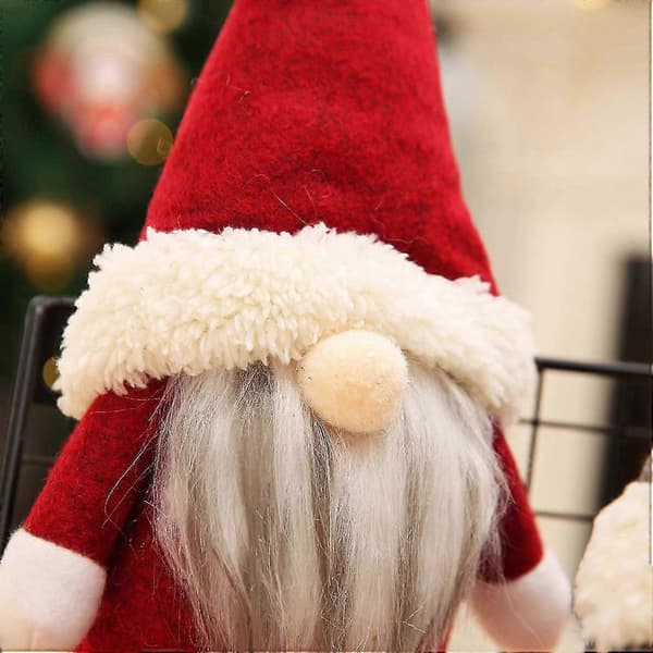 Tomtar Julgransprydnader, Julgransprydnader Handgjorda Plyschtomtar Santa Elf[D]