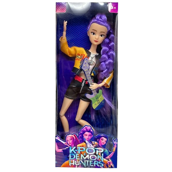HOTanime k pop Demon Hunter Witch Hunter Group Högklassig Limdocka Docka Flickhjärta Dekorativ Docka Julklappar 3pcs with box