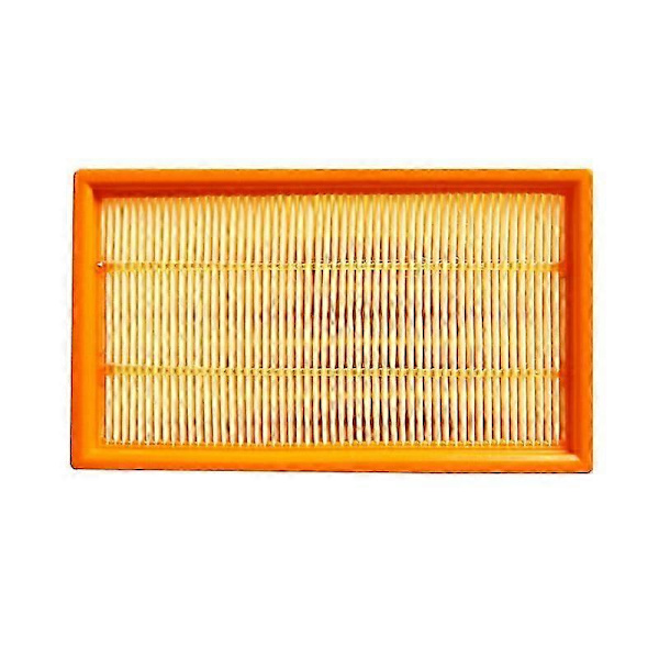 Litteä laskostettu suodatin, litteä suodattimen vaihto Karcher NT 25/1, NT 35/1, NT 45/1, NT 55/1, NT 611[D] -malleihin Orange