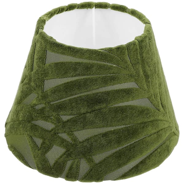 Bordskjerm Grønt Stoff for Dekorativ Bordlampe Erstatning[D]