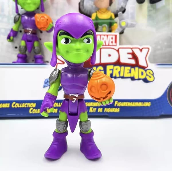 Spider-Man Actionfigur - Marvel Spider Man Friends Legesæt Legetøj til Børn[D] no box A