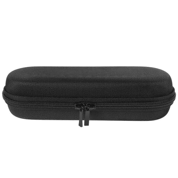 Tandborstfodral för resa, elektrisk tandborste, förvaringsväska, rektangulär form, dammtät, resevänlig, 1 set [D] Black 22.00X8.00X5.00CM