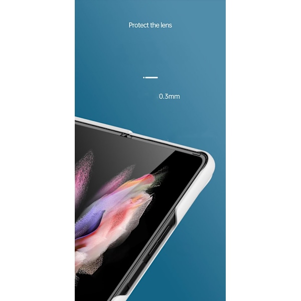 For Samsung Galaxy Z Fold 3 Hardt Støtsikkert Beskyttelsesdeksel[D]