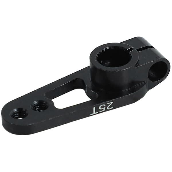 1 stk. Aluminiumlegering 25t 31mm Styreservoarm Horn Til Rc, sort[D]