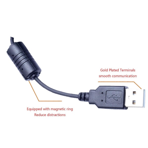 Hurtig og nem tilslutningsheadsetkabel til QD-adapter til USB[D] GN QD interface