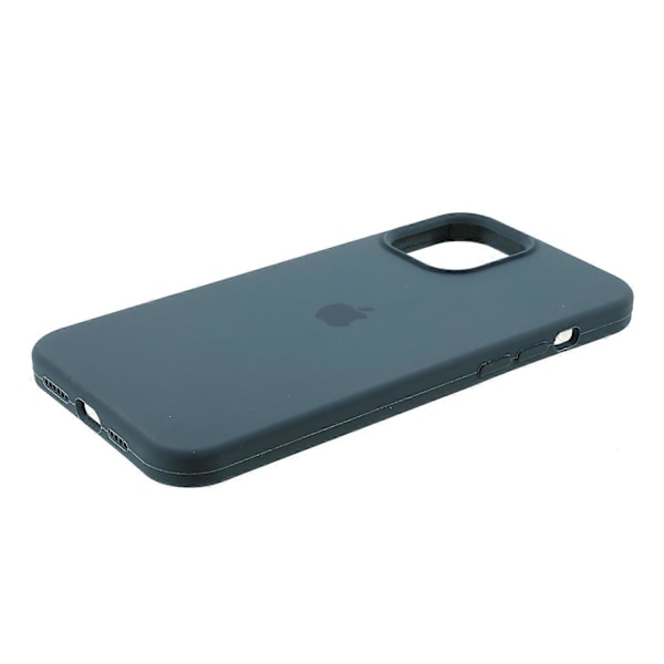 Sidenmatt Solid Silikonfodral för iPhone 12/12 Pro
