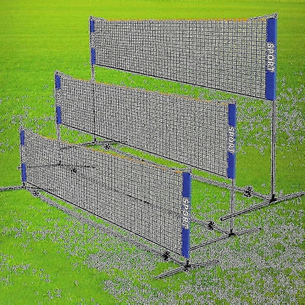 Kannettava kokoontaitettava tennis- ja sulkapalloverkko - 4m, 5m, 6m[D] 4.1M