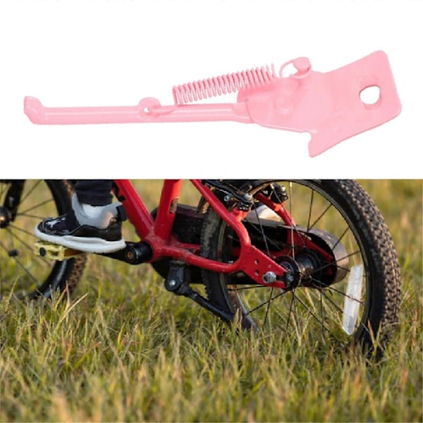 Cykelstöd Bakre Cykelstöd Bakmontering med Fjäder Robust Cykeldelar Barncykel Sidostöd för Barncykel[D] 16 Inch