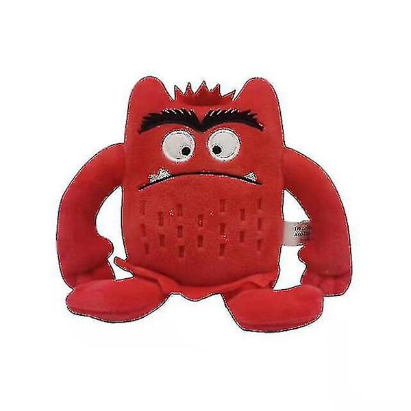 6 kpl/setti Värihirviö Pehmolelu Plussinen Vauvan Tyynnyttävä Väri Tunteet Plushie Täytetty Leikkihahmo Lapsille Lasten Syntymäpäivä Joululahjat [C]