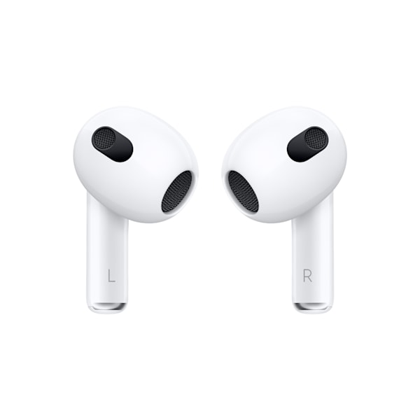 AirPods TWS Bluetooth-hodetelefoner med Lightning-etui, støtter trådløs lading.