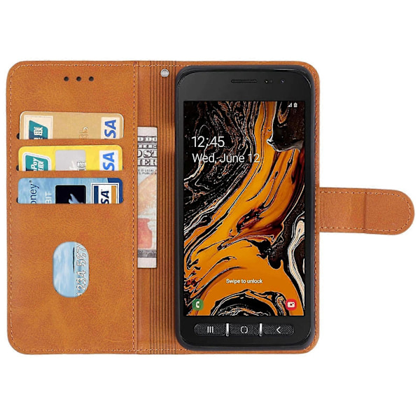 Læder Etui til Samsung Galaxy Xcover 4s