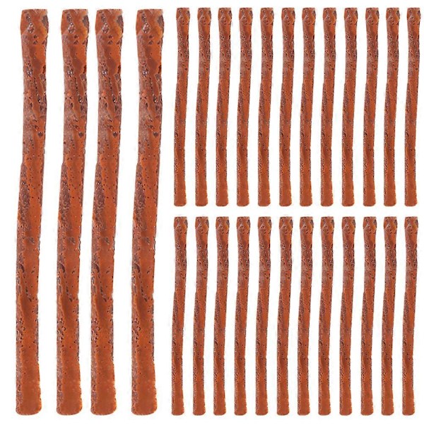 50 stk Dæk Reparationsstrenge Gummi Strimler Dæk Reparationsstrimler Gummi Tætning Strip Dæk Reparationsværktøjer 10.00X0.50X0.50CM