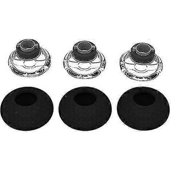 3x Ørepropper til Plantronics Voyager Legend Øreproppsett, Plantronics Voyager 5200 5220 5210 Bluetooth Headset Skumdeksler - Medium Large Medium Small*3pack