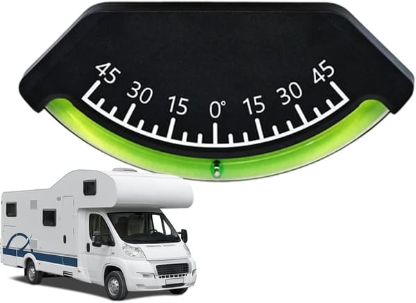 45° vater for tilhengere og bobiler | Vanntett inklinometer (D)