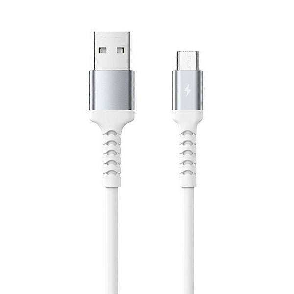 REMAX USB till Micro USB 2.4A Datakabel White