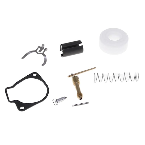 Forgasser Reparasjonssett Universal Passer for 2-takts 49CC Mini Lomme Sykkel Motorsykkel Drivstoffsystem Del black