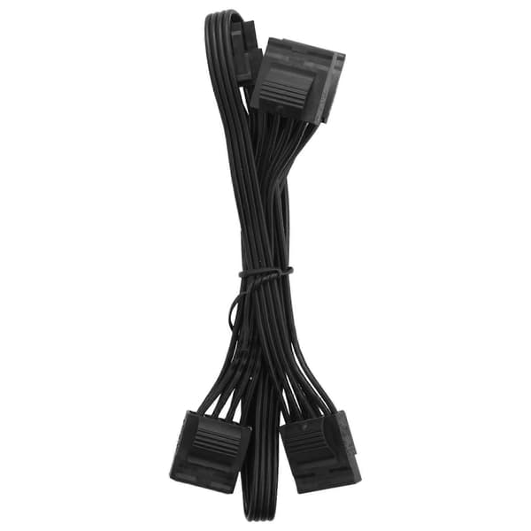 2 stk. 6-pinners til 4 Molex modulær strømforsyningskabel for Corsair Rm1000X[D]
