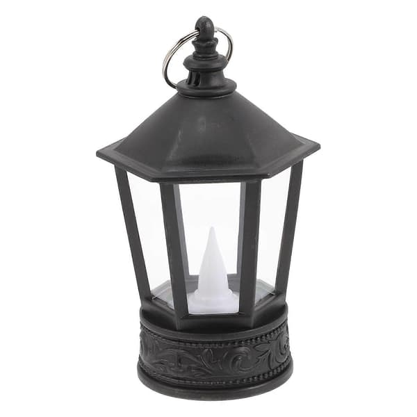 Utendørs Lantern LED Lys Lantern Skrivebordslampe Dekor Utendørs Terrasse Dekor [D]