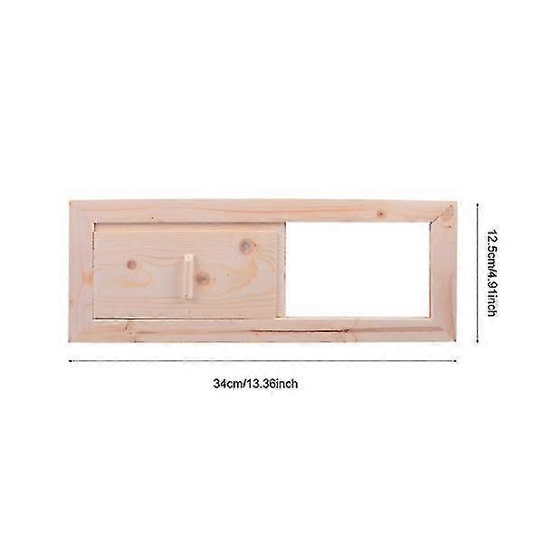 1 sæt saunarum ventiler lameller gitre ventilationspaneler saunarum udstyr[D]