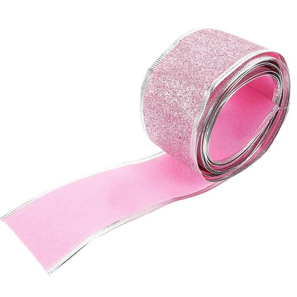 1 rulle presentinslagningsband Klippbart paketband Presentförpackningsband[D] Pink