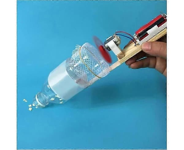 DIY Mini Dammsugare Vetenskapligt Experiment Barn Tidig Utbildning Monteringsleksak[D]
