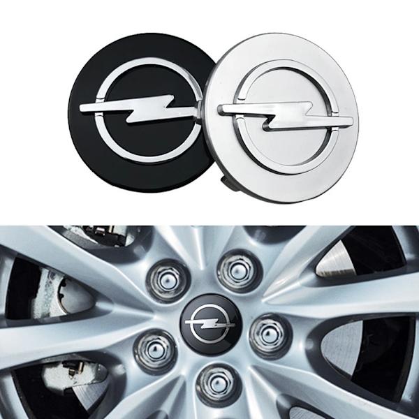 Opel Navkapslar (4-pack)[D] 65 59 mm - Svart