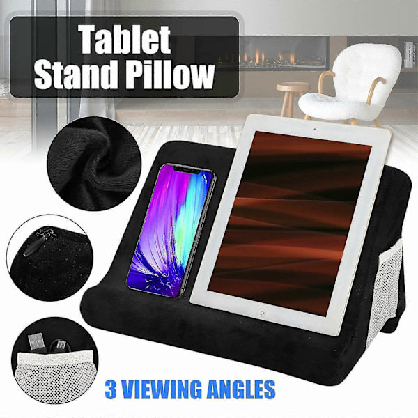 Nettbrettpute Stativ Multi Vinkel Skumholder Fang Hvilepute For Nettbrett Telefon-XinHan[D] Gray
