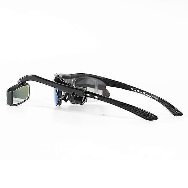 Sykkel Sykling Briller Bakspeil Justerbart Brillefeste[D] Black one size