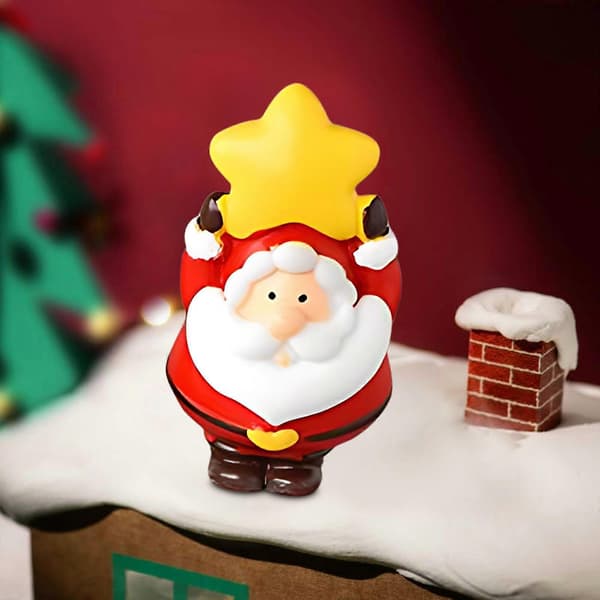 Leksaker för barn, Glad Jul, Jultomte, Snögubbe, Sött Par, Snöprydnad, Leksaker B[D] E