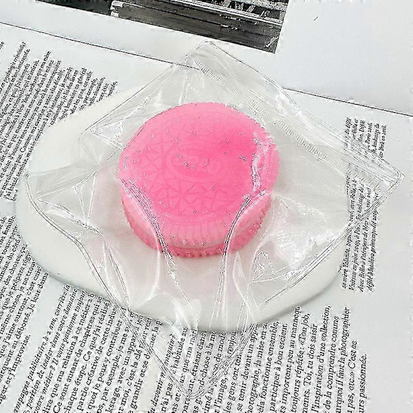 Taba Squishy-kex, stressboll, Kawaii Squishies PVC-leksaker, stressavlastande pälsboll OPP-förpackningspresenter | Squishy-fidgetleksaker för ångest & avkoppling | P