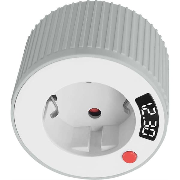 Timer Socket, Digital Timer Enkeltkontakt Roterende Nedtællingstimer 15 Minutter til 24 Timer med LED Digitalt EU-stik[D]