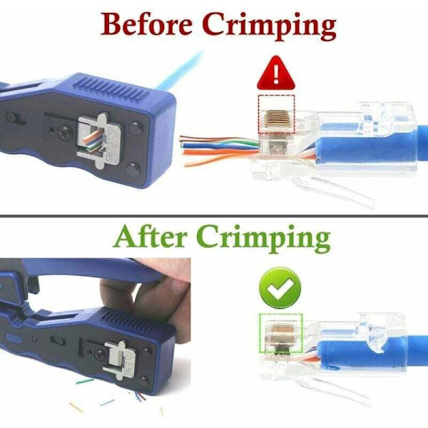 RJ45-puristuspihdit Cat 7- ja Cat 6 -liittimille[D]