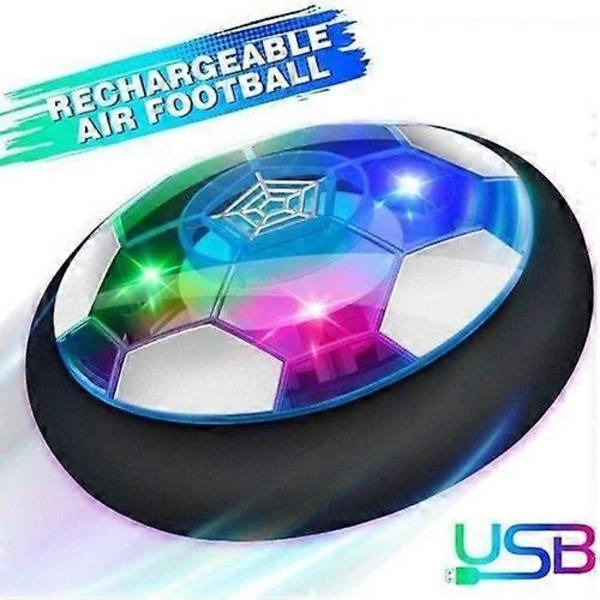 Luftdriven Fotboll, Leksak för Barn Uppladdningsbar Fotboll med LED-Ljus Hover Fotboll Present till Pojkar Flickor