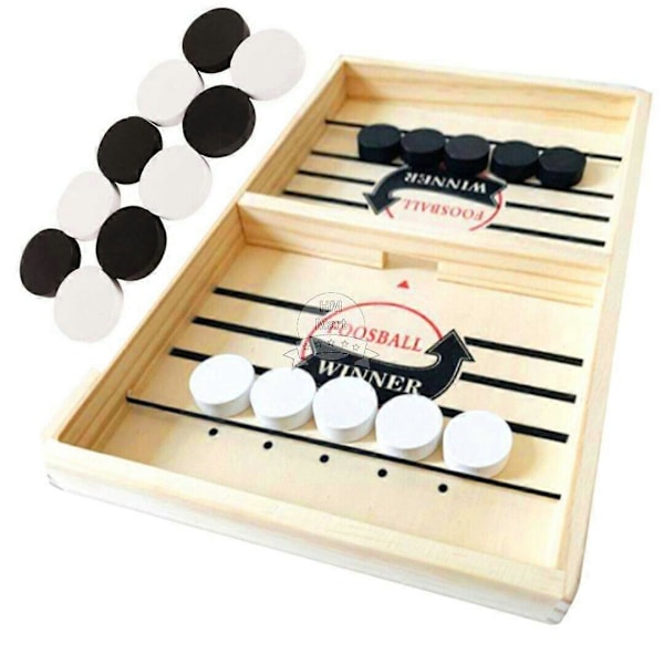 Snabb Sling Puck-spel, Snabbt Sling Puck-spel i snabb takt för skrivbord, vinnare Pk-spelbräde, familjespel, leksaker för barn, gåvor, 100% nytt